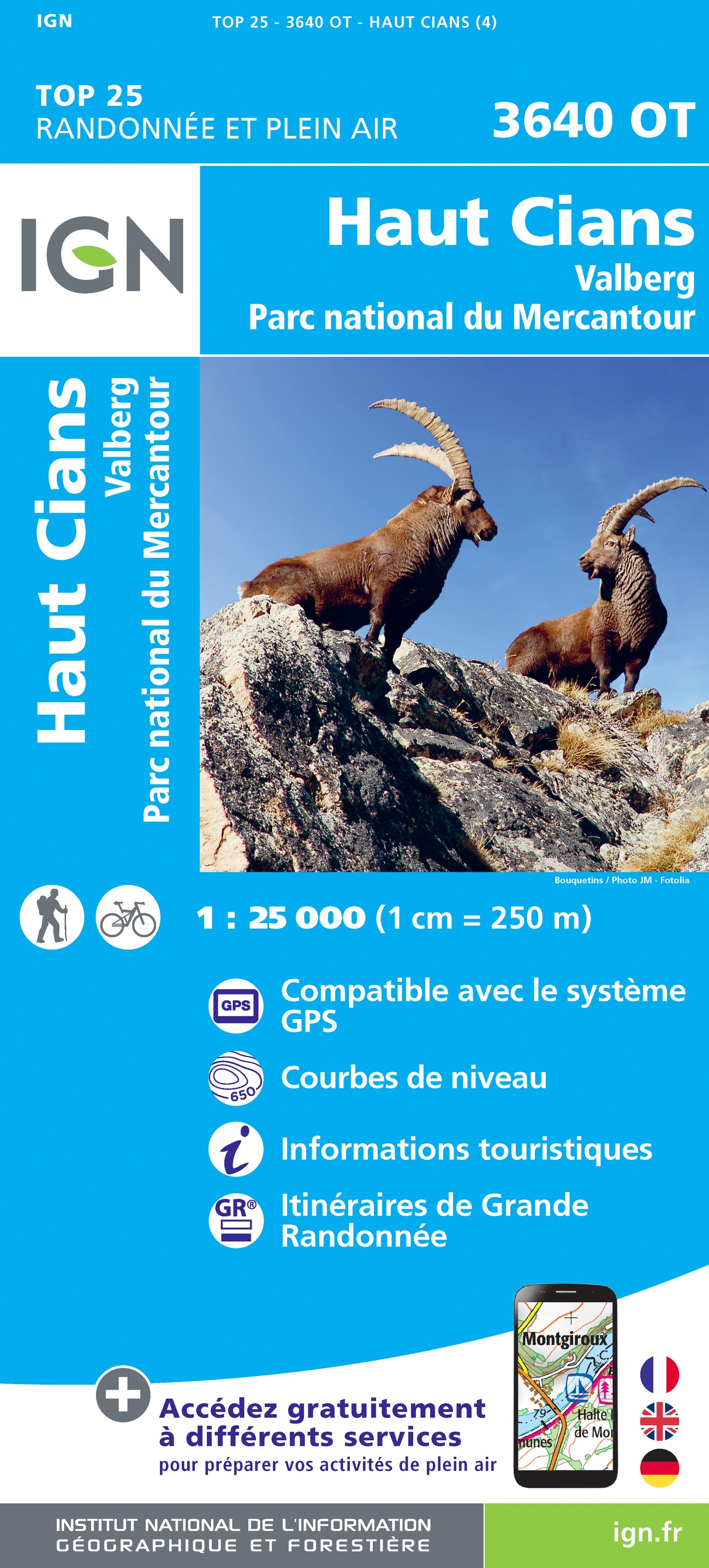 Haut Cians / Valberg / PN du Mercantour gps - 1/25