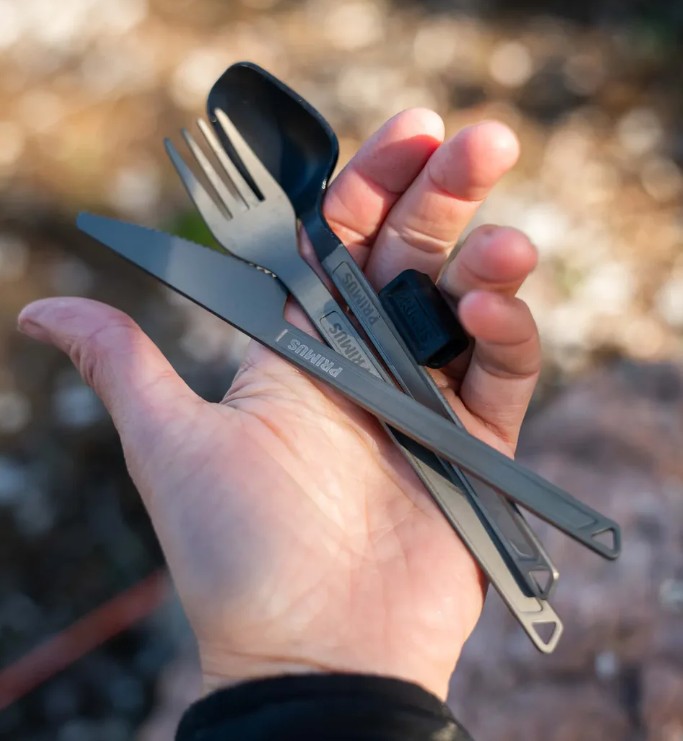 Trek Cutlery Set Aluminium