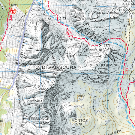 067 Altopiano Della Pagenella - Val d'Adige - Trento