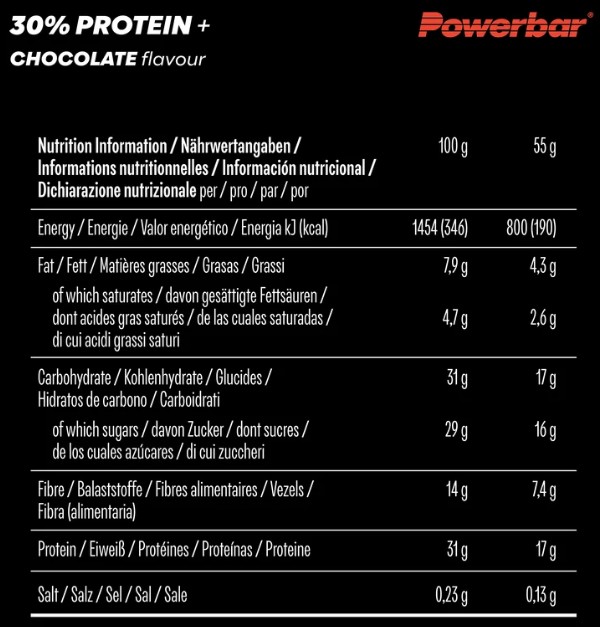 PowerBar 30% Protein - Chocolate