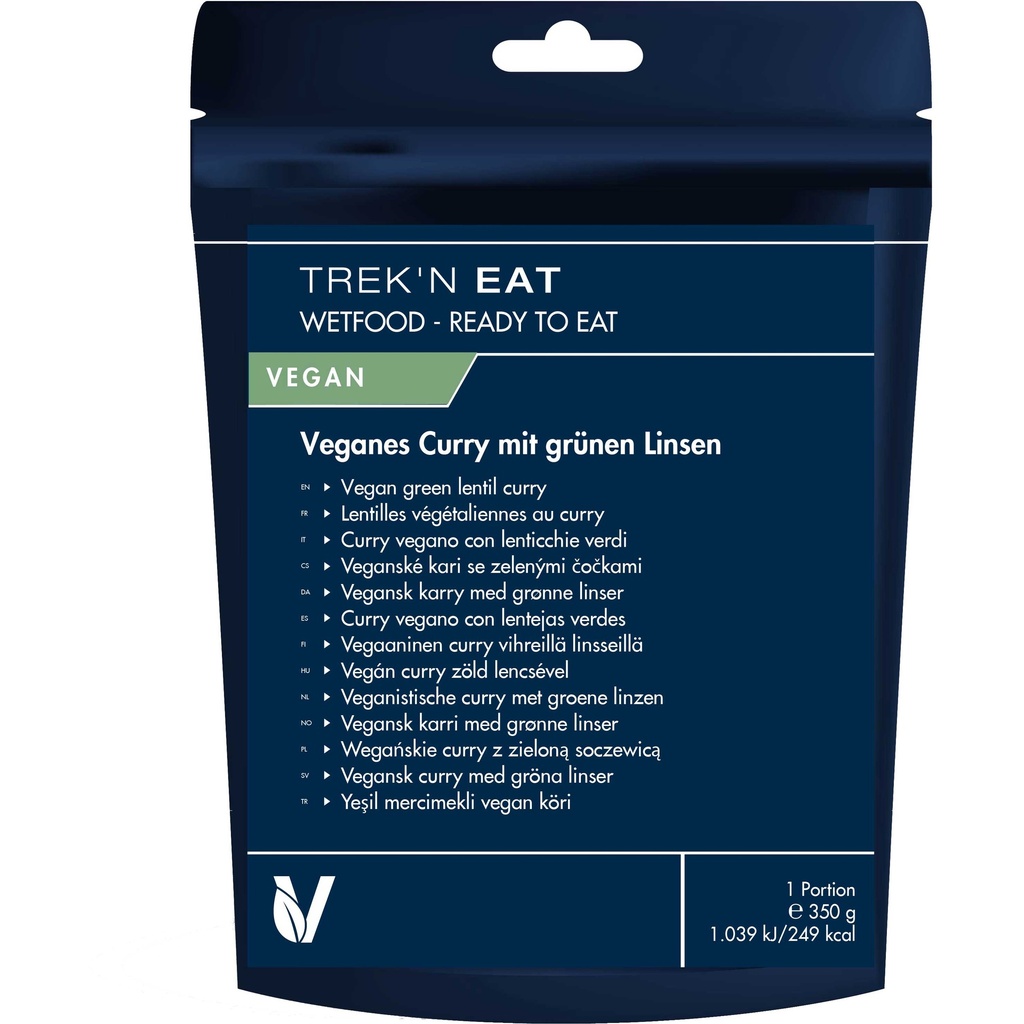 Wet Food Vegan Green Lentil Curry