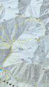 Valle Stura Ski touring map 1/25
