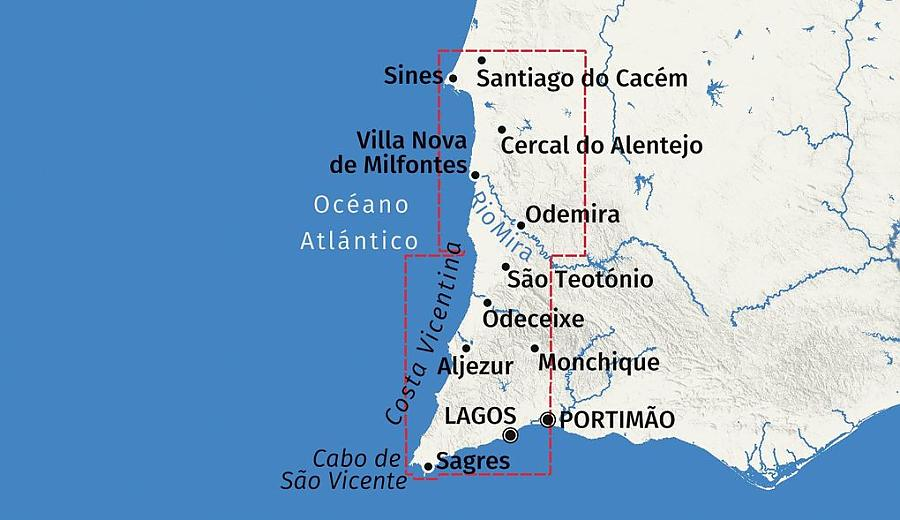 258 Algarve West, Costa Vicentina - Fischerpfad