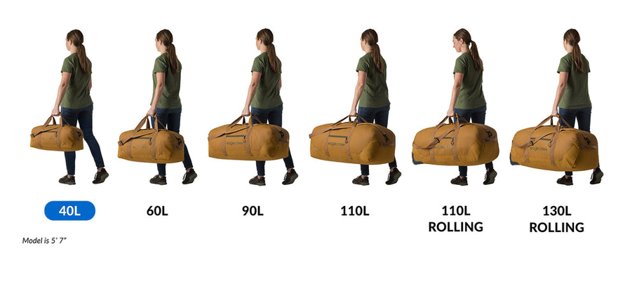 No Matter What Rolling Duffel 110L