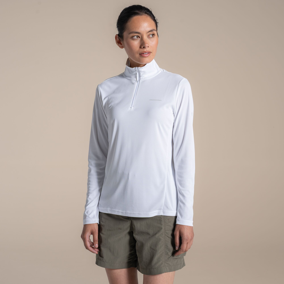 Women's NosiLife SolarShield+ Half Zip Top