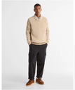 Essentials Fleck Shawl Neck Heren