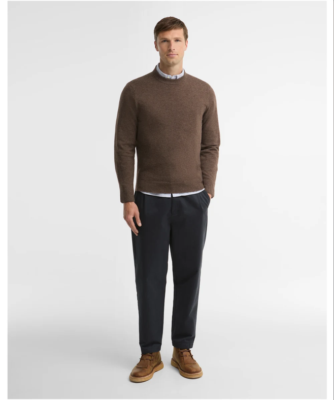 Barbour Pure Cashmere Sweater Heren