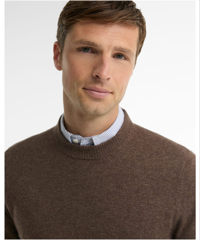 Barbour Pure Cashmere Sweater Heren