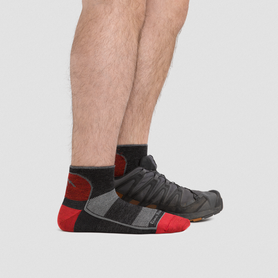 Men's 1715 1/4 Lighweight Running Socks