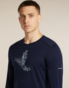 Men's Merino 200 Oasis LS Crewe Rising Light