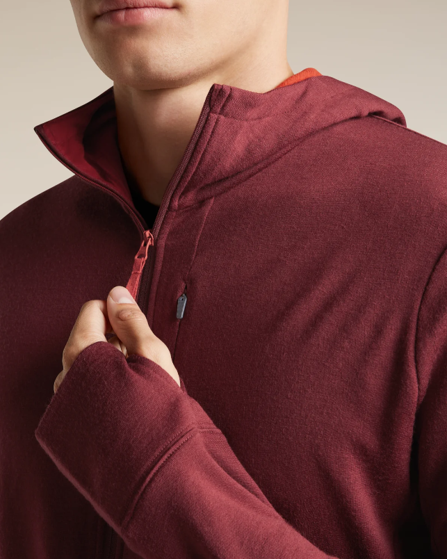 Men's Merino 260 Quantum IV LS Zip Hoodie
