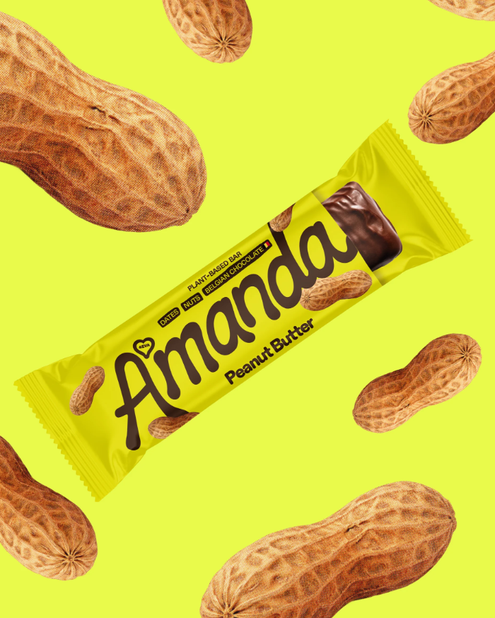 Plant-Based Belgian Chocolate Bar - Peanut Butter
