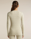Women's Merino 260 Oasis Vertex Long Sleeve Crewe Alpine Geo