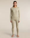 Women's Merino 260 Oasis Vertex Long Sleeve Crewe Alpine Geo