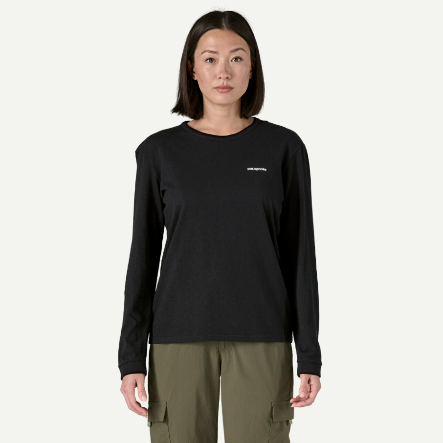 Women's L/S P-6 Logo Responsibili-Tee