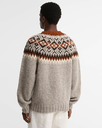 Men's Scottish Made Placement Fairisle Crew