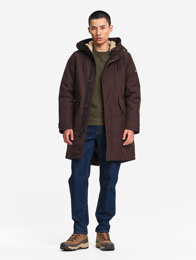 Men's Quilted Fishtail Parka In Gore-Tex