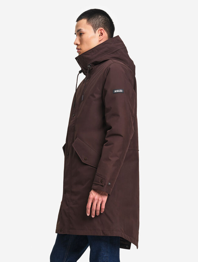 Men's Quilted Fishtail Parka In Gore-Tex