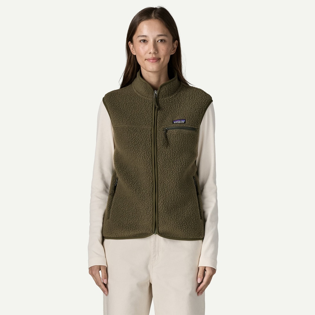 Women's Retro Pile Vest 2