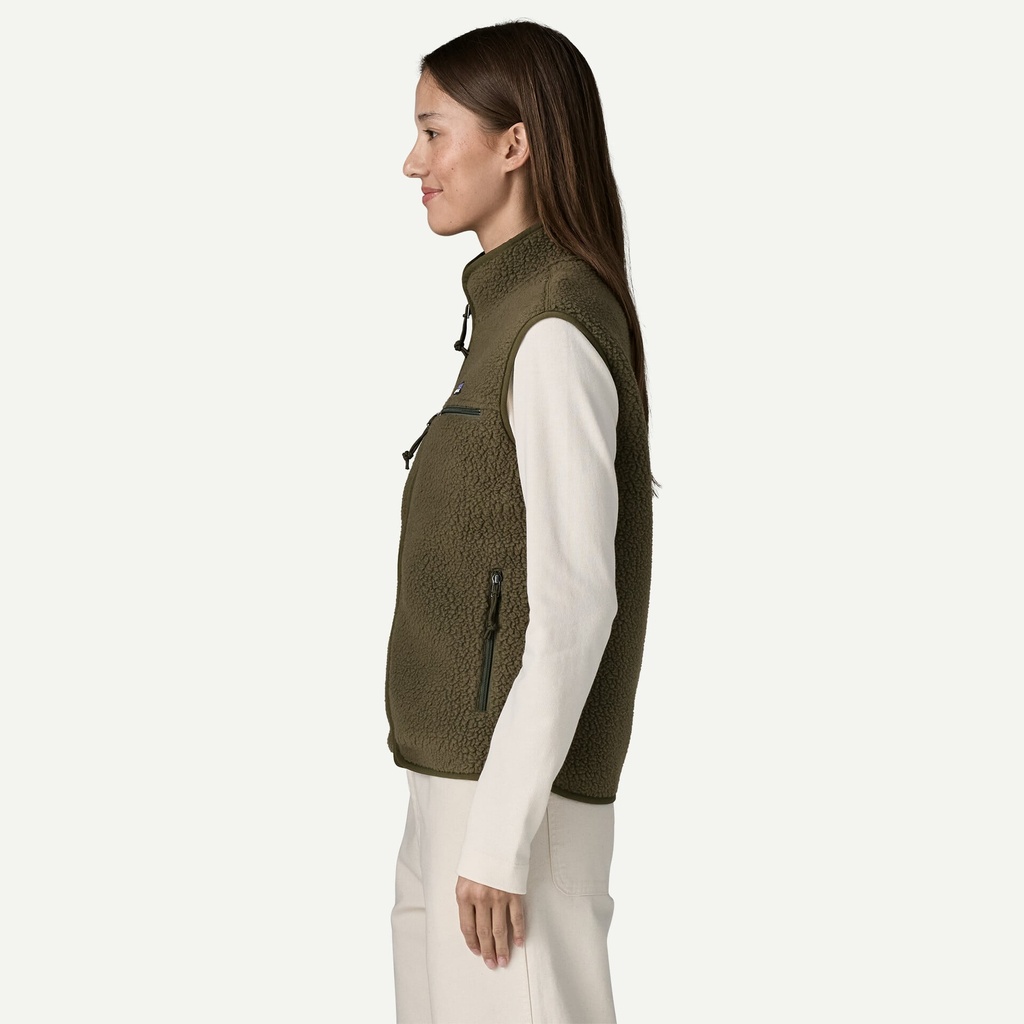 Women's Retro Pile Vest 4