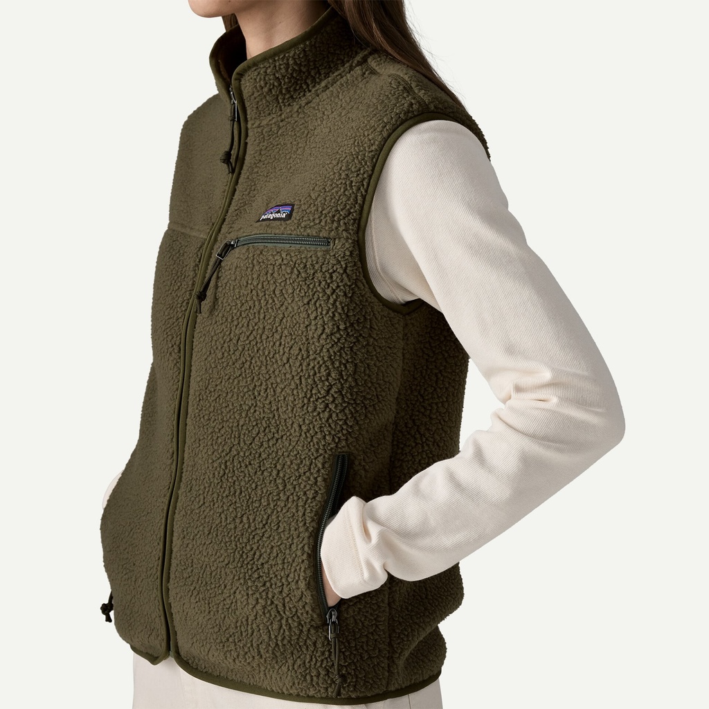Women's Retro Pile Vest 5