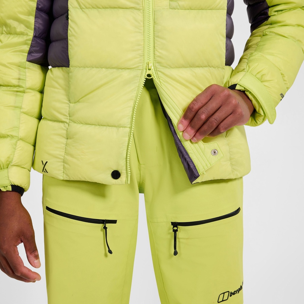 W Mtn Arete Ultra Down Hoody - Spark/Purple Planet - 12 5