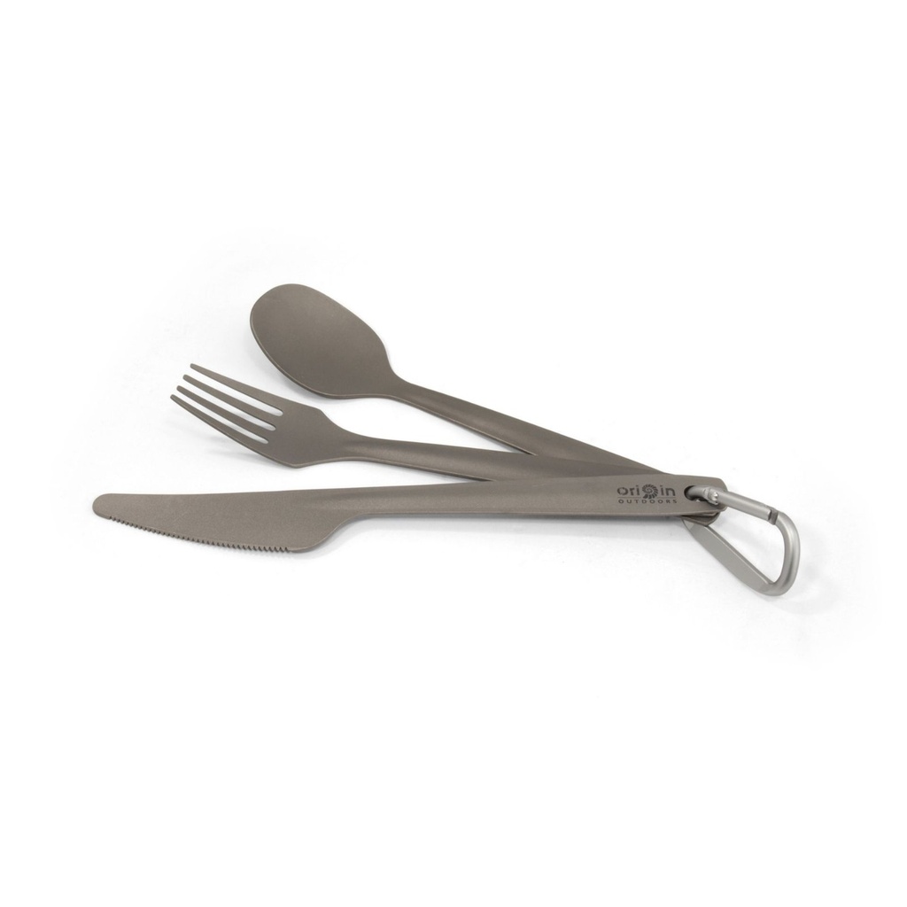 Cutlery Set Titanium (3pc) 2