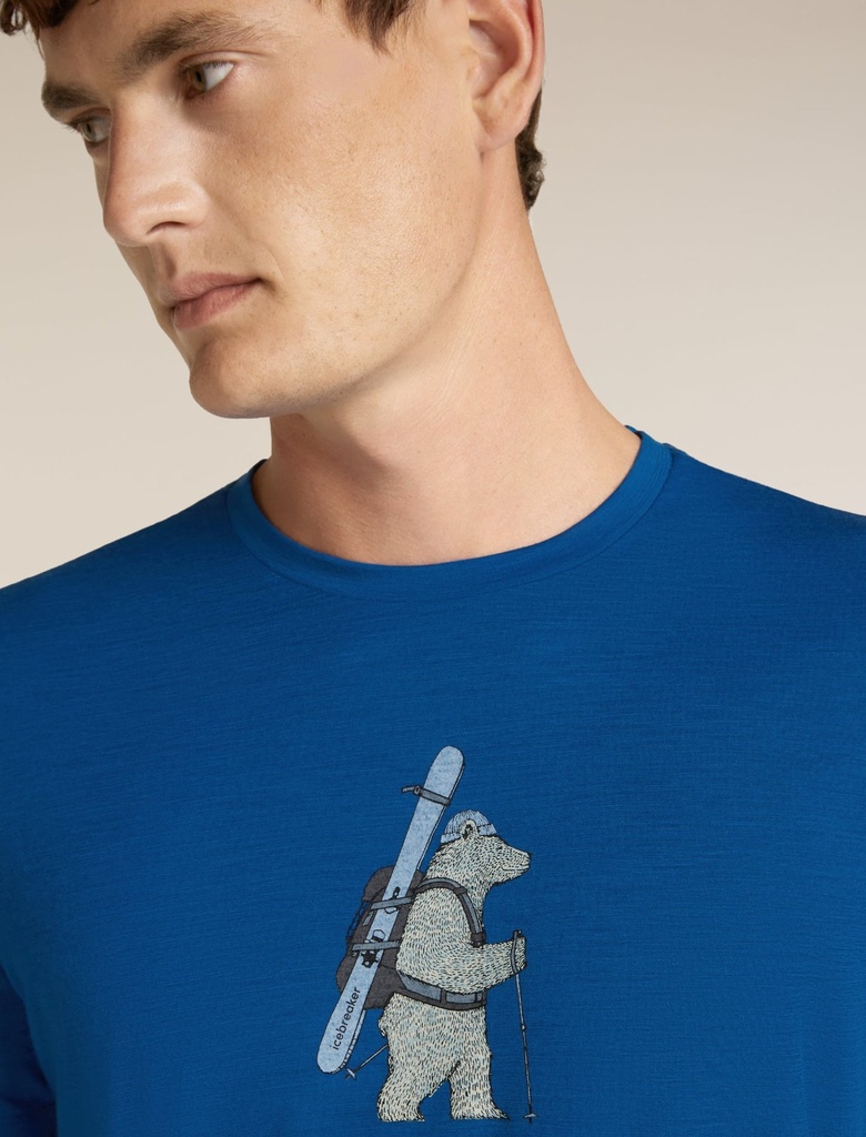 Men's Merino 150 Tech Lite SS Tee Bear Tour 6