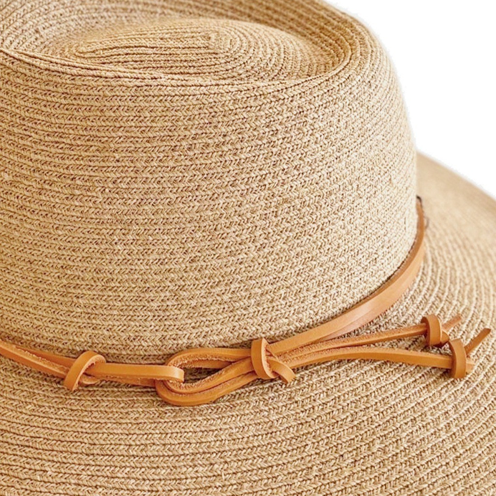 Sandbar Raffia Braid Fedora 2