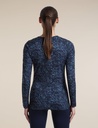 Women Merino 200 Oasis LS Crewe Bloom AOP 2