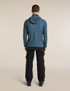 Men's Merino 400 Real Fleece Grid Pulover Hood 8