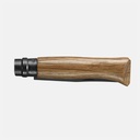 Opinel Nr°8, Blk Oak, Rvs/eik, in kist 3