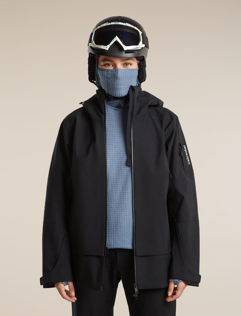 Women's Merino 400 Real Fleece Grid Pulover Hood 5