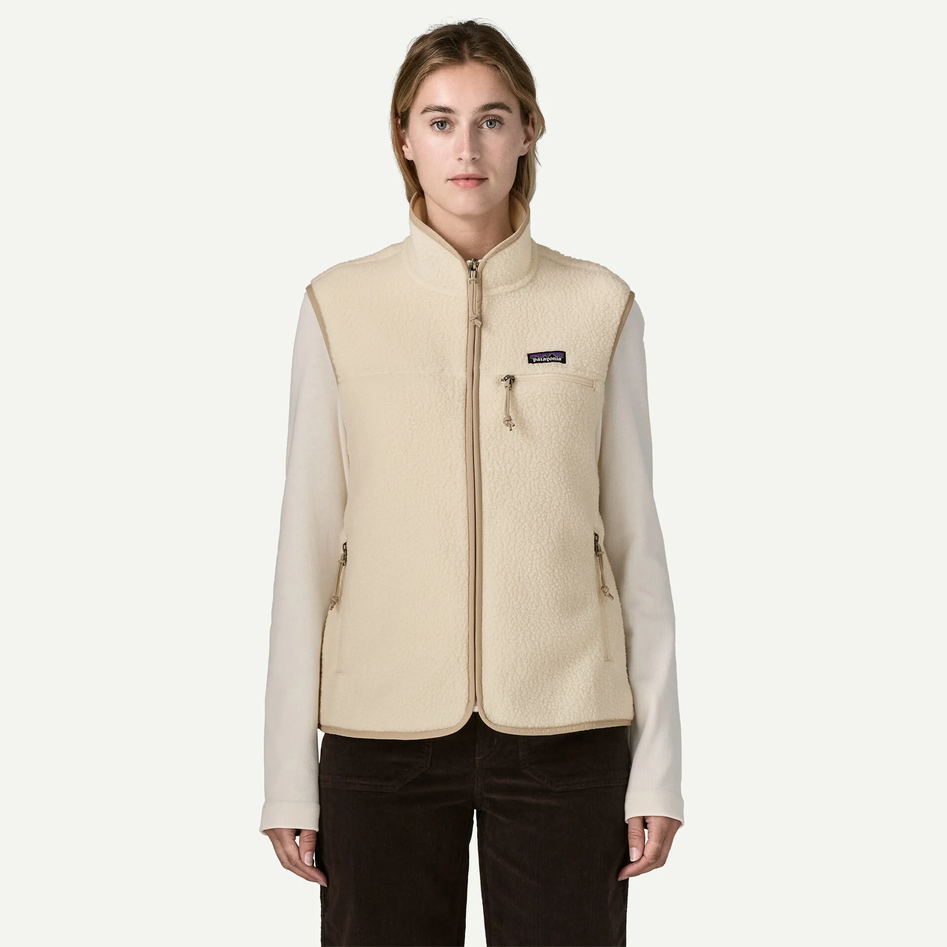 Women's Retro Pile Vest