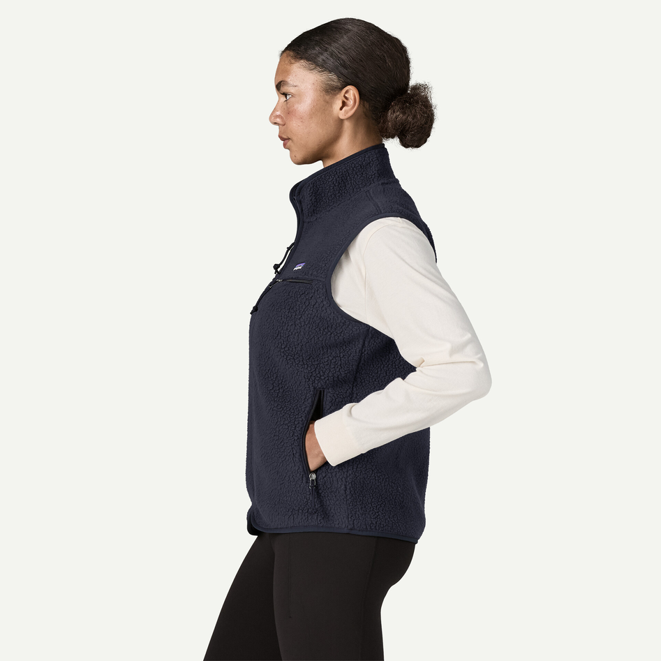 Women's Retro Pile Vest