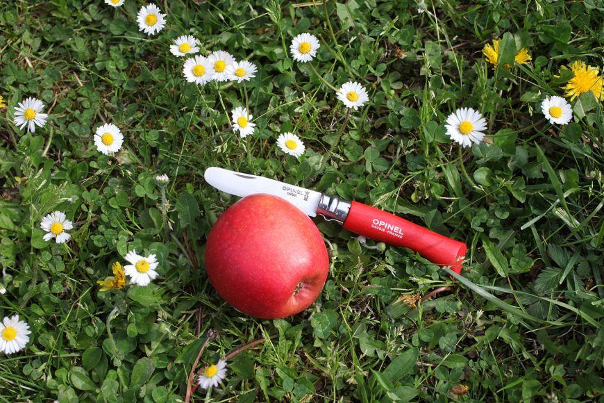Zakmes,Mon Premier Opinl,rvs rnd/rood ht,vrbl