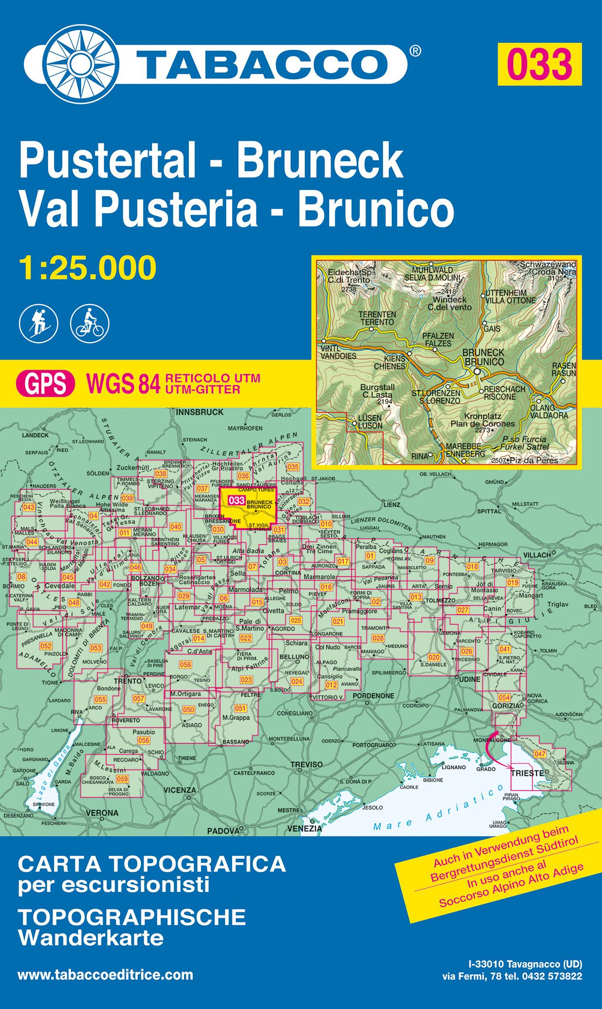 Val Pusteria 033 GPS Brunico / Pustertal - Bruneck - 1/25