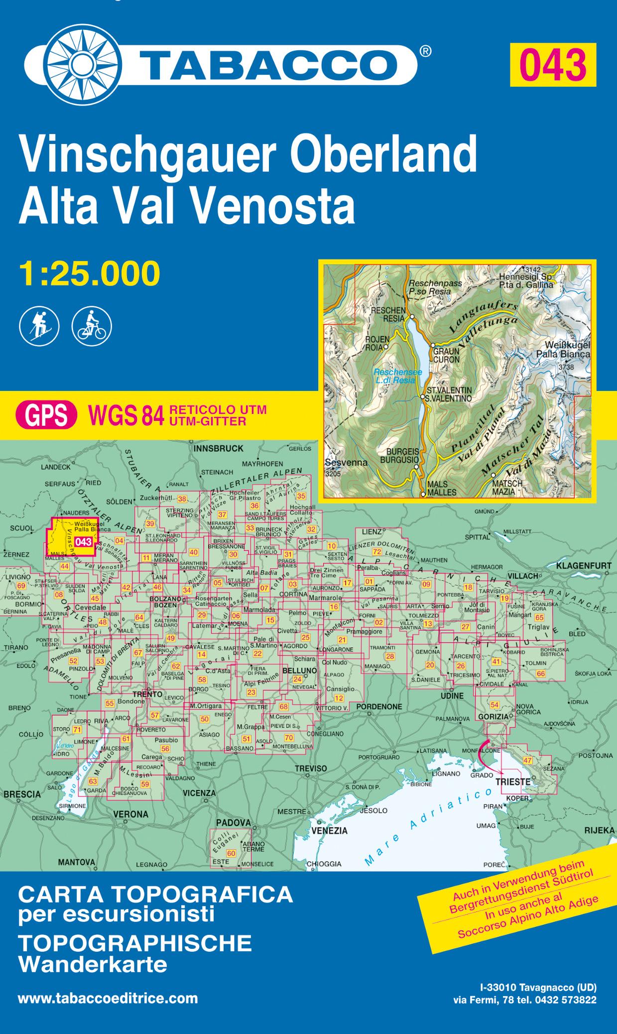 Alta Val Venosta 043 GPS Vinschgauer Oberland - 1/25