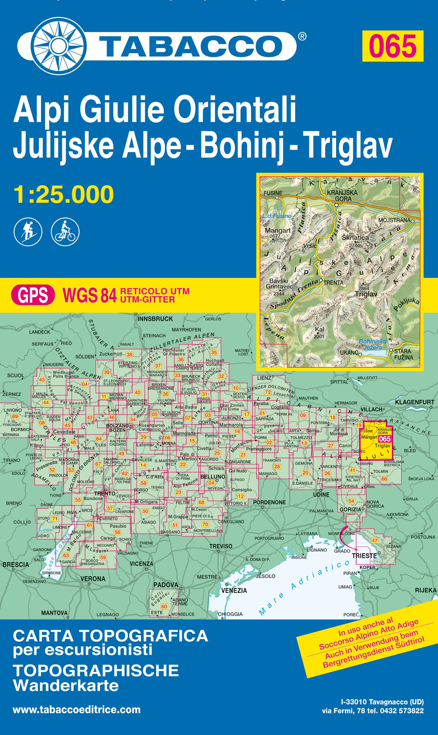 Alpi Giulie Orientali 065 Bohinj - Triglav GPS - 1/25