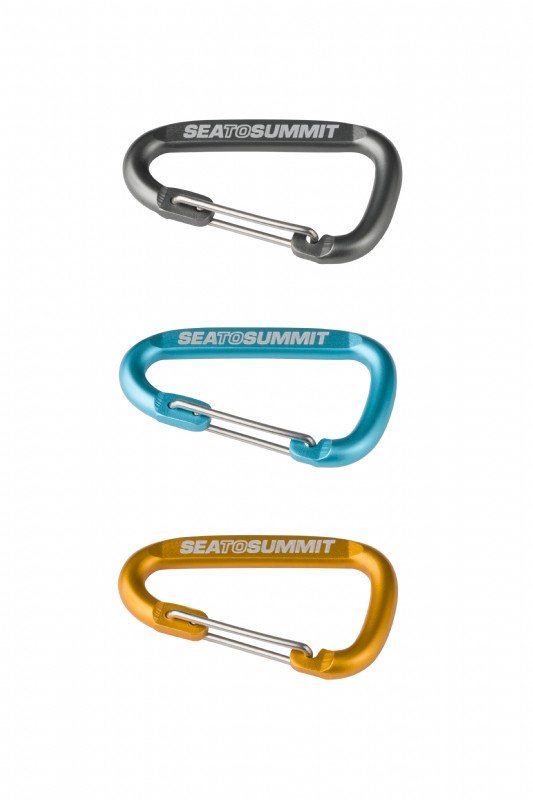 Accessory Carabiner Karabijnhaken - 3 Pack - Aluminium - 40x23mm