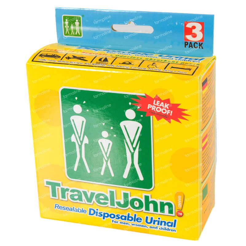 Travel John - Disposable Urinal (800cc Capacity)