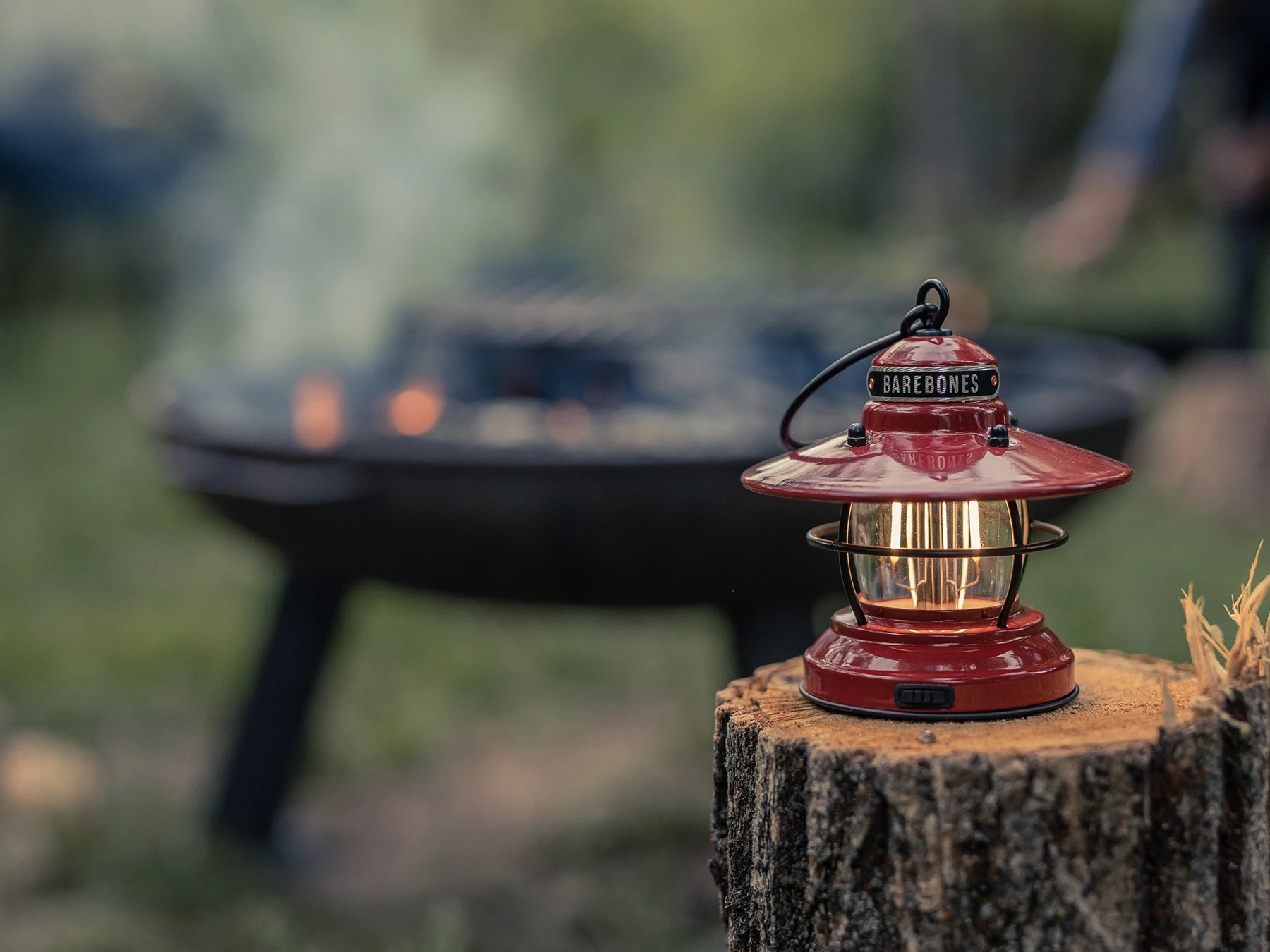 Mini Edison Lantern Red