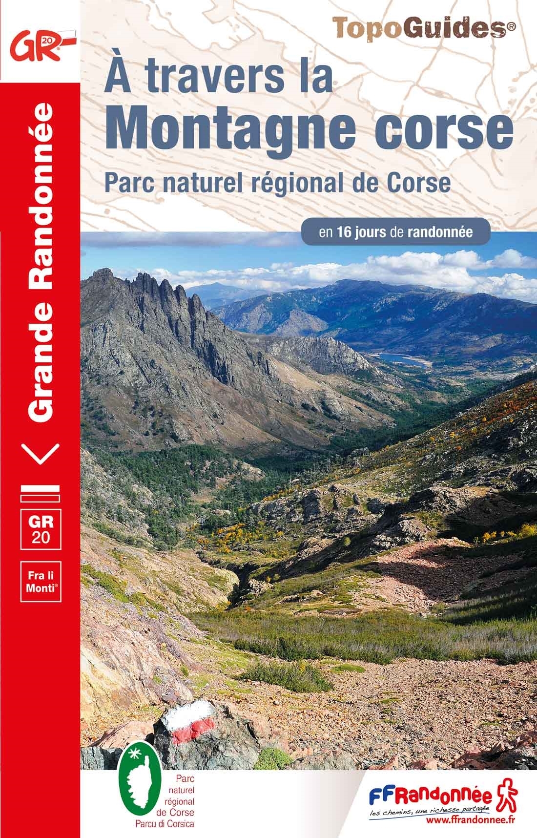 Corse à travers la montagne GR20