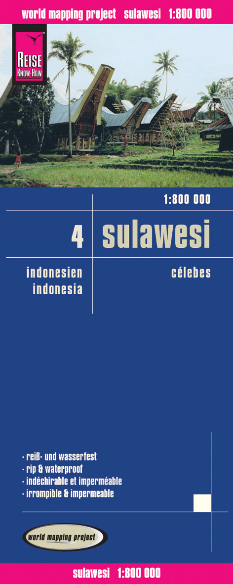 REISE.1480 - Indonesië 4 Sulawesi rkh r/v (r) wp GPS - 1/800