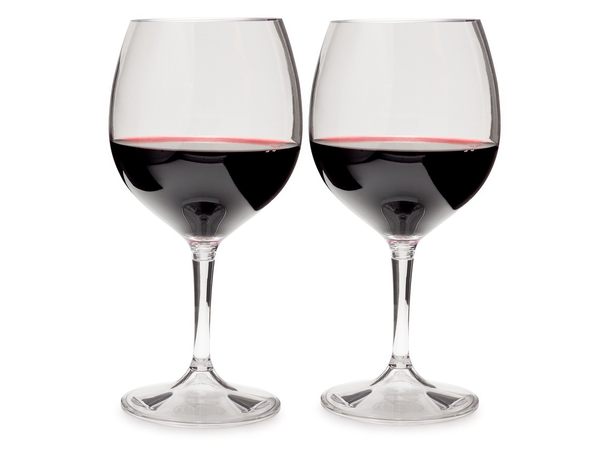 Nesting Red Wine Glass Set