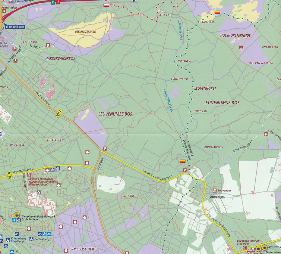 Walcheren Zuid-Beverland Wandelregiokaart - 1/33