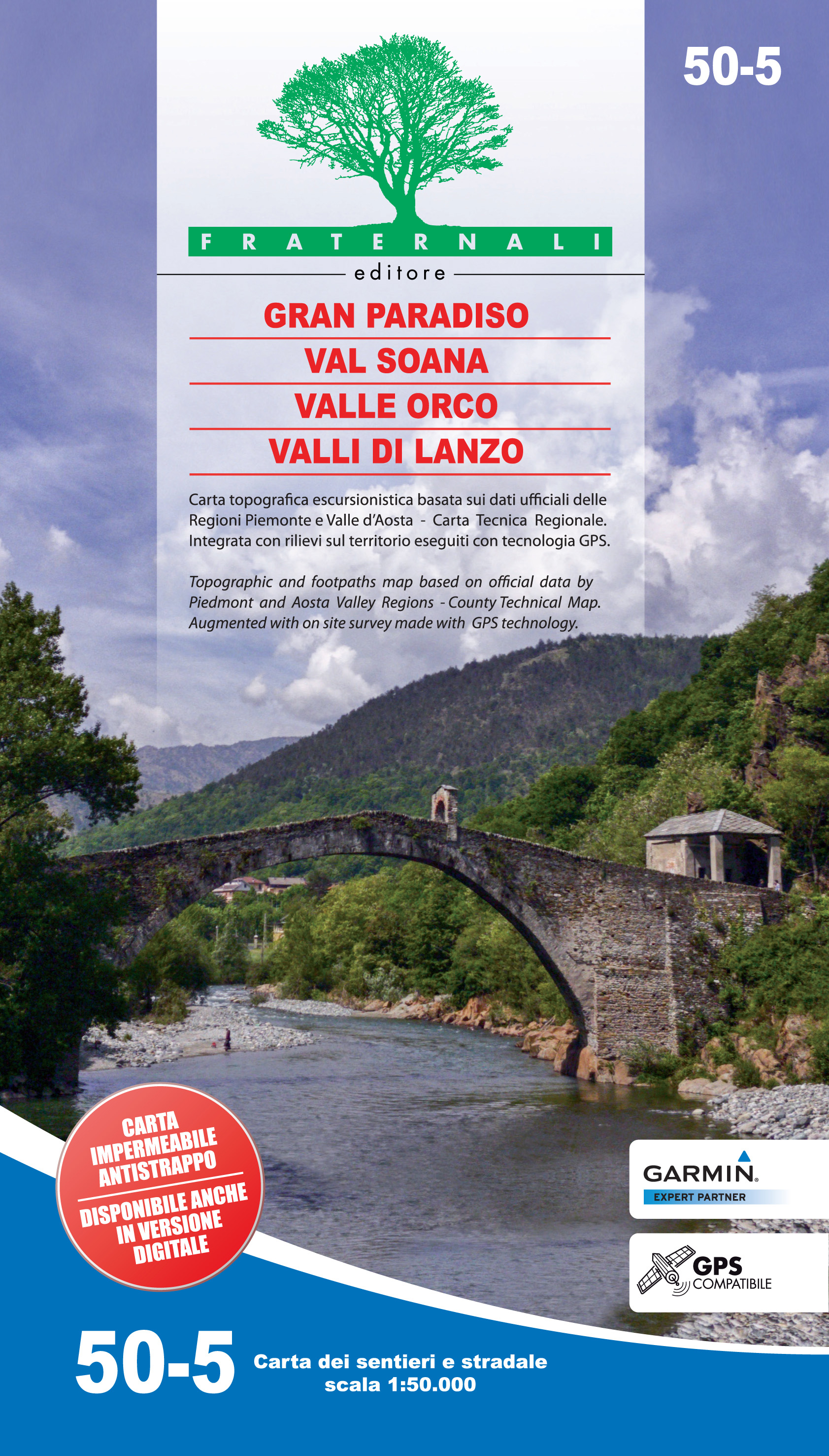 Gran Paradiso - Val Soana - Valle Orco - Valli di Lanzo 1/50