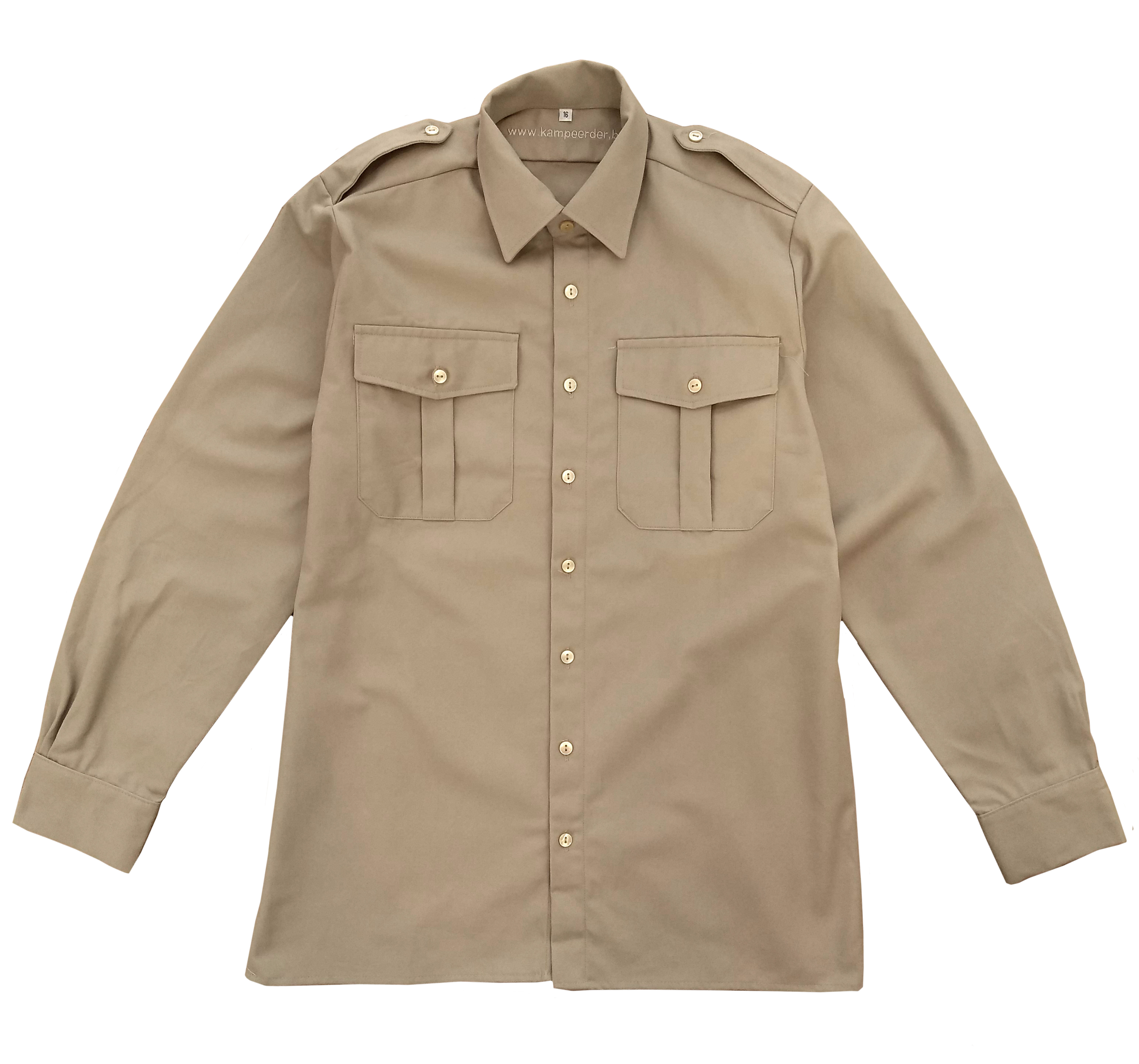 Scoutshemd Traditioneel Beige