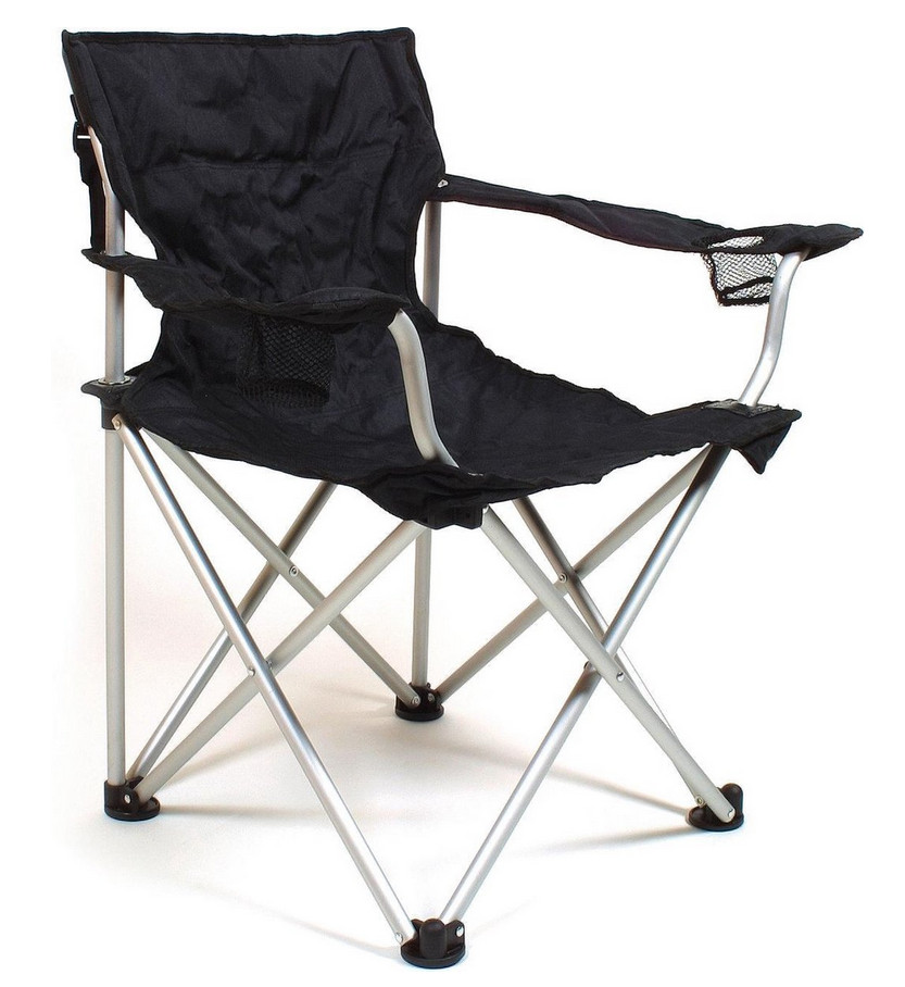 Basicnature Travelchair comfort - Black