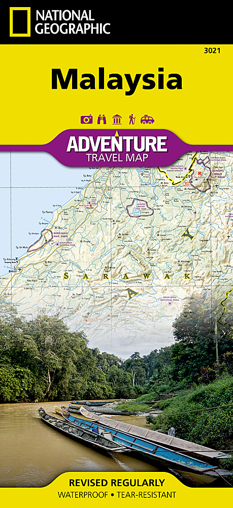 Malaysia - National Geographic Adventure Map